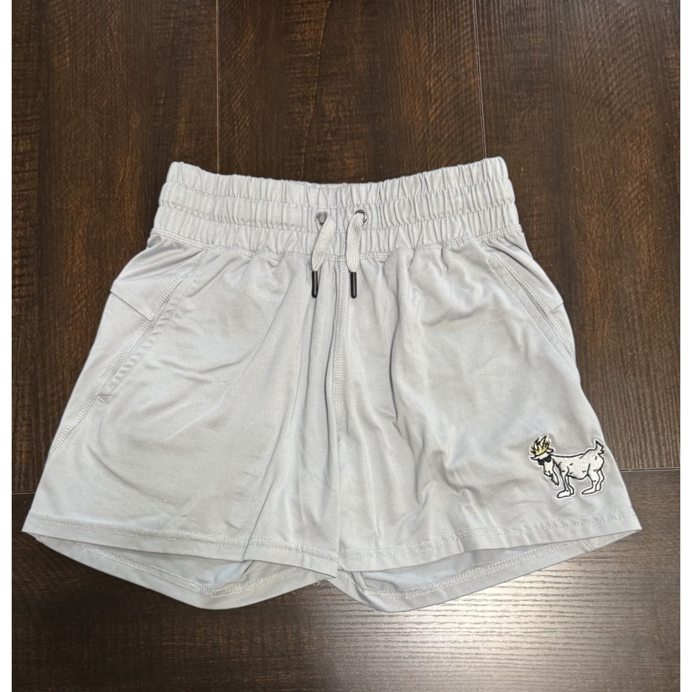 GOAT USA Youth Athletic Shorts Baby Blue Relaxed Fit Size XL Basketball Kids